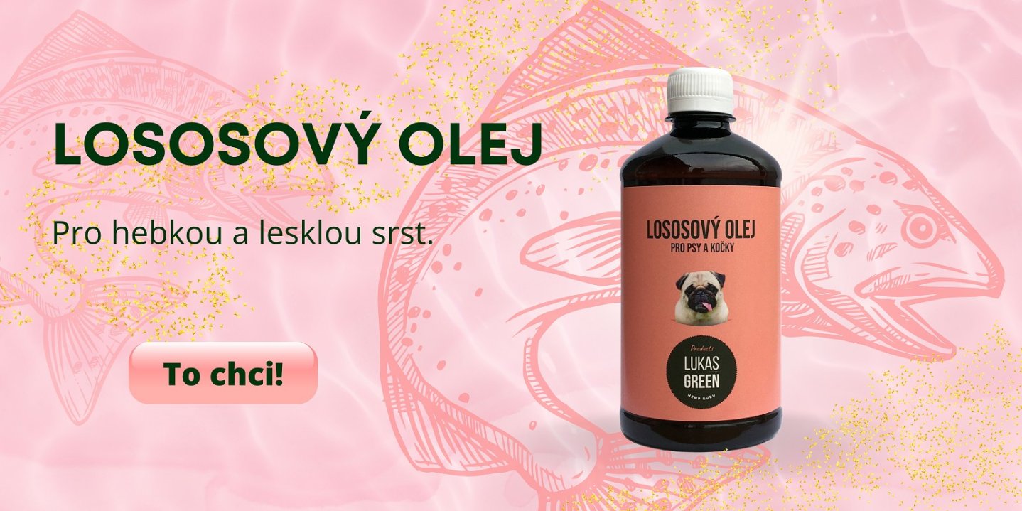 Lososový olej pro psy a kočky Lukas Green